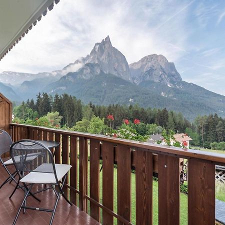 Haus Lohengrin Ferienwohnung 1 Siusi Kültér fotó